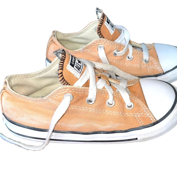 3/$25 CONVERSE ALL STAR Chuck Taylor’s, Custom Pink Kids SNEAKERS Size 10c - Picture 9 of 14